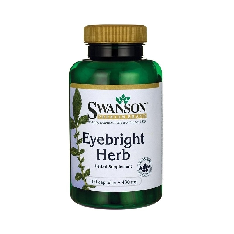 SWANSON Eyebright Herb 430mg 100 kaps.