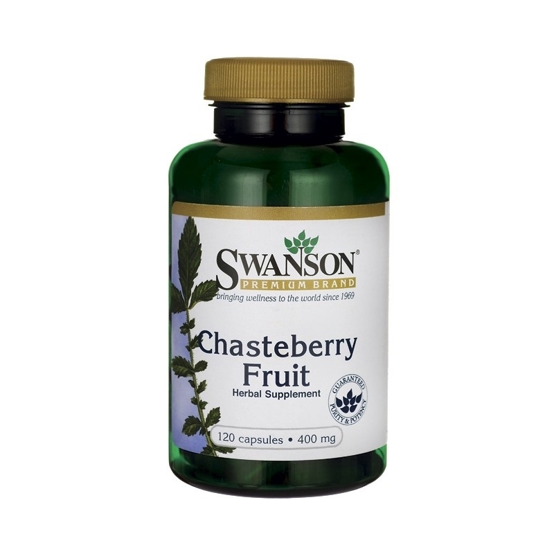 SWANSON Chasteberry Fruit 400mg 120 kaps.
