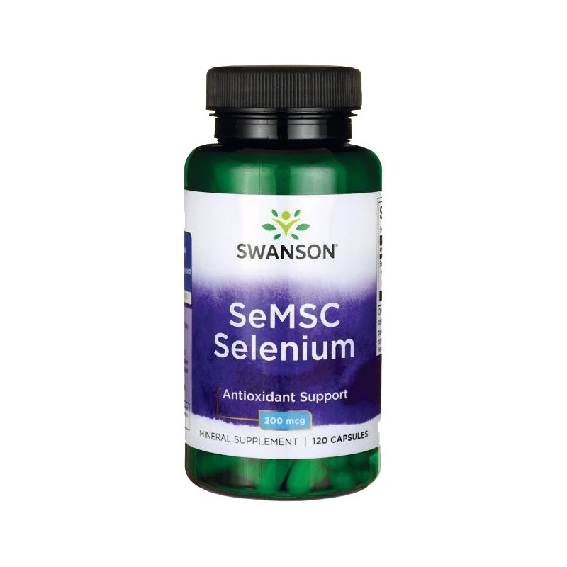 SWANSON SeMSC Selenium 200mcg 120 kaps.
