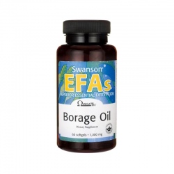 SWANSON Borage Oil 60 kaps