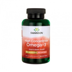 SWANSON High Concentrate Omega-3 120 sgels.