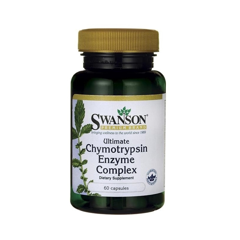 SWANSON Chymotrypsin Enzyme Complex 60 caps.