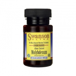 SWANSON Albion Chelated Molybdenum 400mg 60 vcaps.