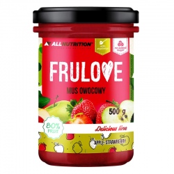 ALLNUTRITION Frulove Mus Owocowy 500 g Apple Strawberry