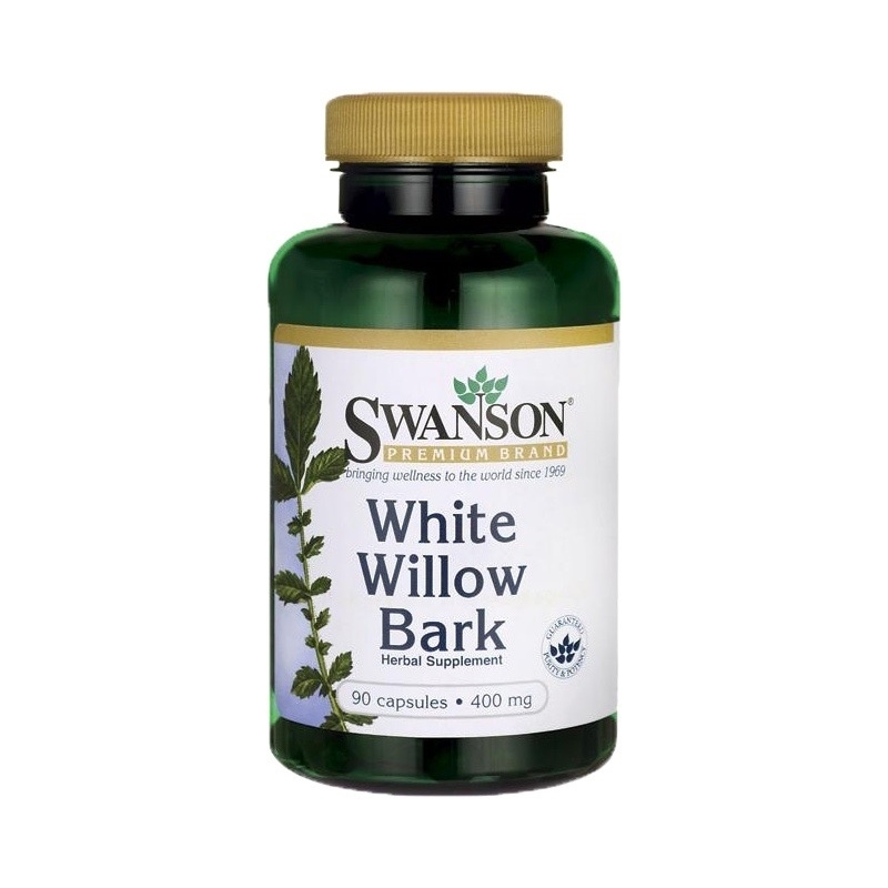 SWANSON White Willow Bark 400mg 90 caps.