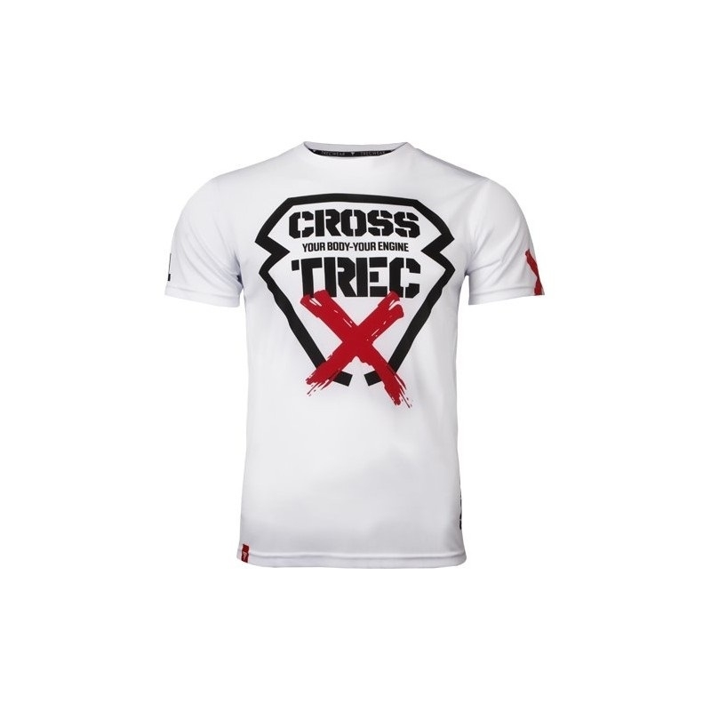 TREC WEAR Koszulka CoolTrec 011 CROSS White