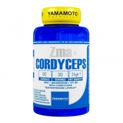 YAMAMOTO ZMA + Cordyceps 60 caps.