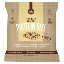 TREC BETTER CHOICE Protein Bits 100g Chocolate-Sesame