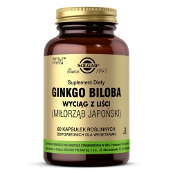 SOLGAR Ginkgo Biloba SPSD 60 kaps.