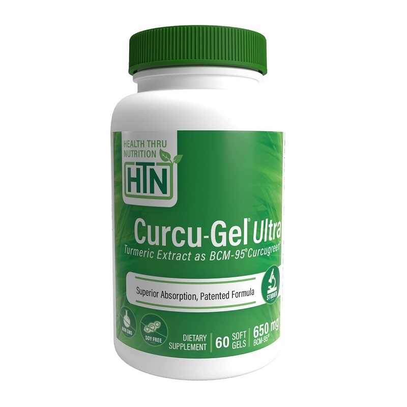 HEALTH THRU NUTRITION Curcu-Gel Ultra 650 mg 60 gels