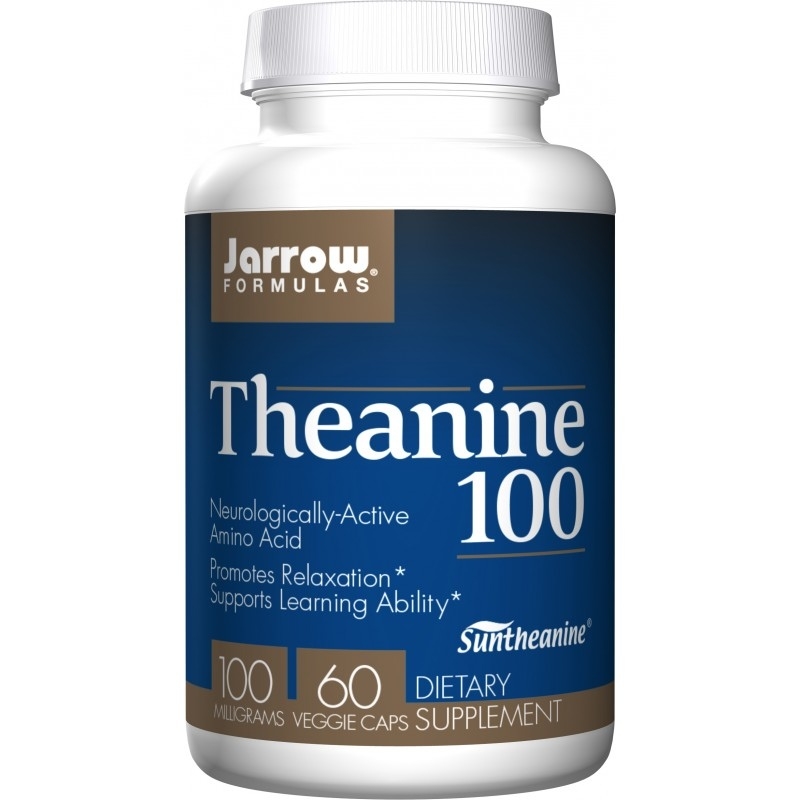 JARROW Theanine 100 mg 60 weg.kaps.