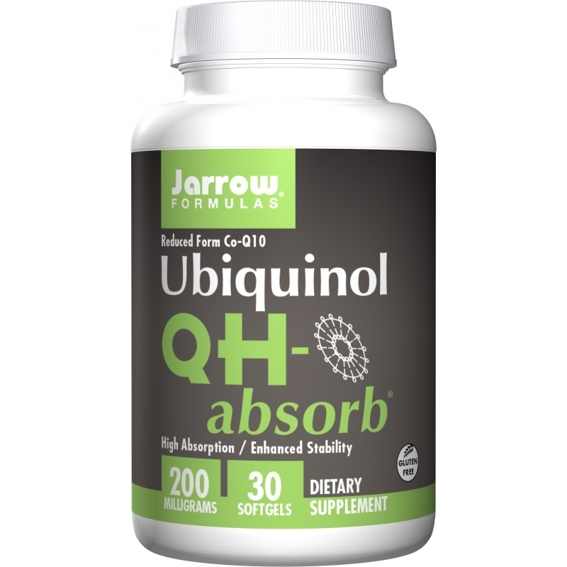 JARROW FORMULAS Ubiquinol QH-absorb 200mg 60 sgels