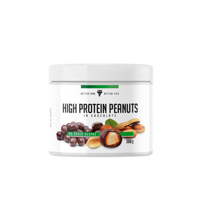 TREC High Protein Peanuts in Chocolate 300 g
