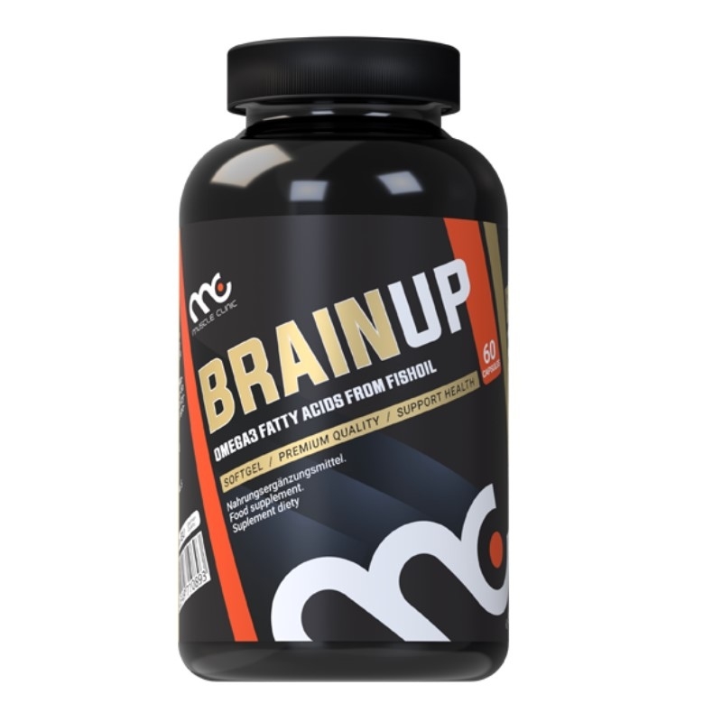 MUSCLE CLINIC BrainUp Omega 3 60 softgels