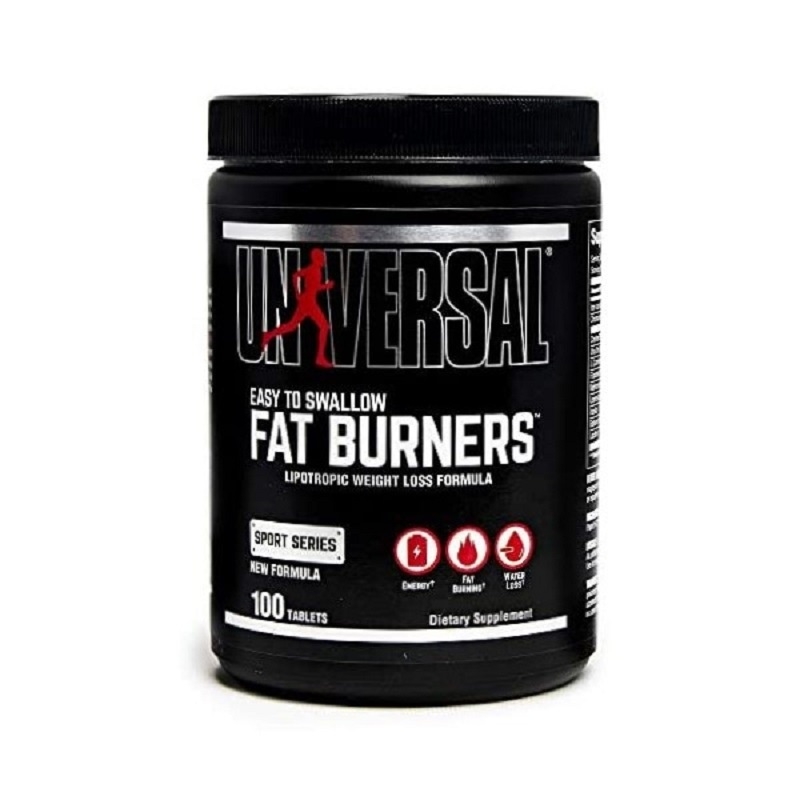 UNIVERSAL Easy to Swallow Fat Burners 100 tabs.