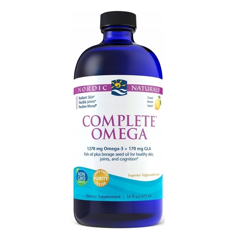 NORDIC Naturals Complete Omega 1270 mg 237 ml Cytryna
