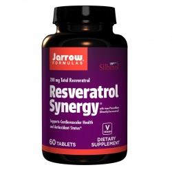 JARROW FORMULAS Resveratrol Synergy 200 mg 60 tabs.