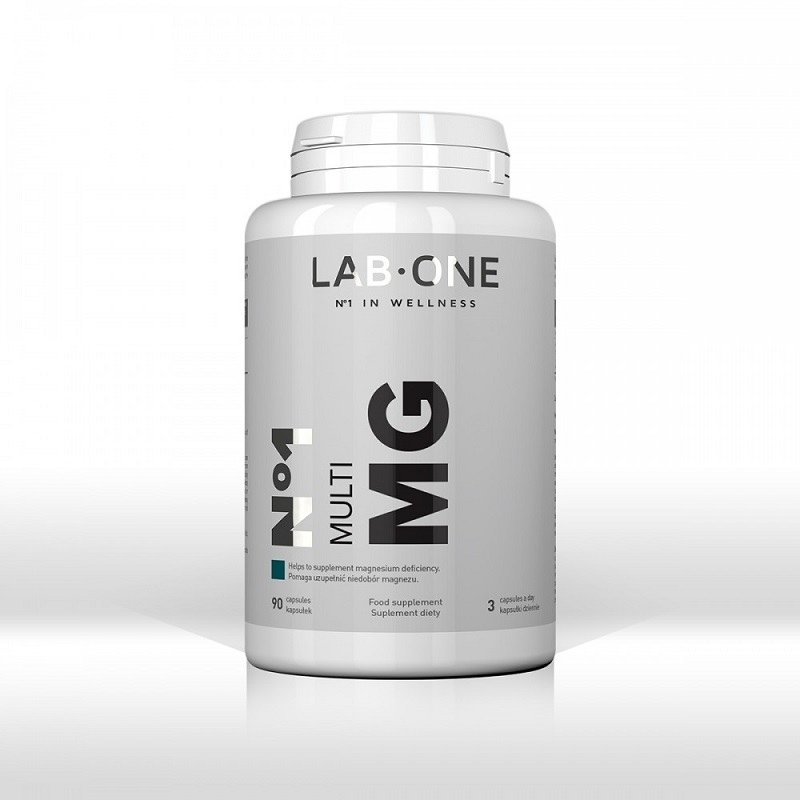 LAB ONE N1 Magnesium Mg 60 kaps.