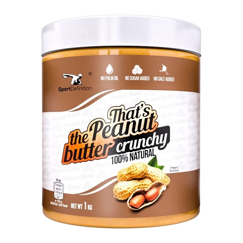 SPORT DEFINITION Peanut Butter Crunchy 1 kg