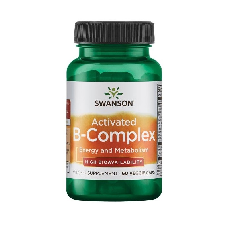 SWANSON Activated B-Complex 60 vcaps.