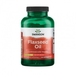 SWANSON EFA Flaxseed Oil 100 capsules 