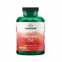 SWANSON Flaxseed Oil 200 gels.