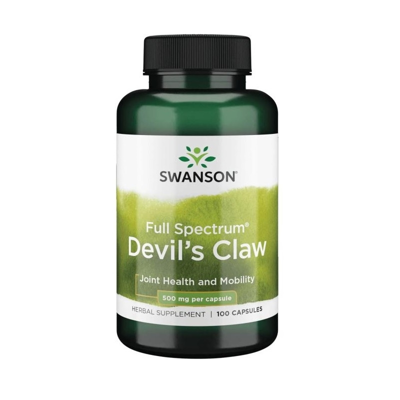 SWANSON Devils Claw 500 mg 100 kaps.