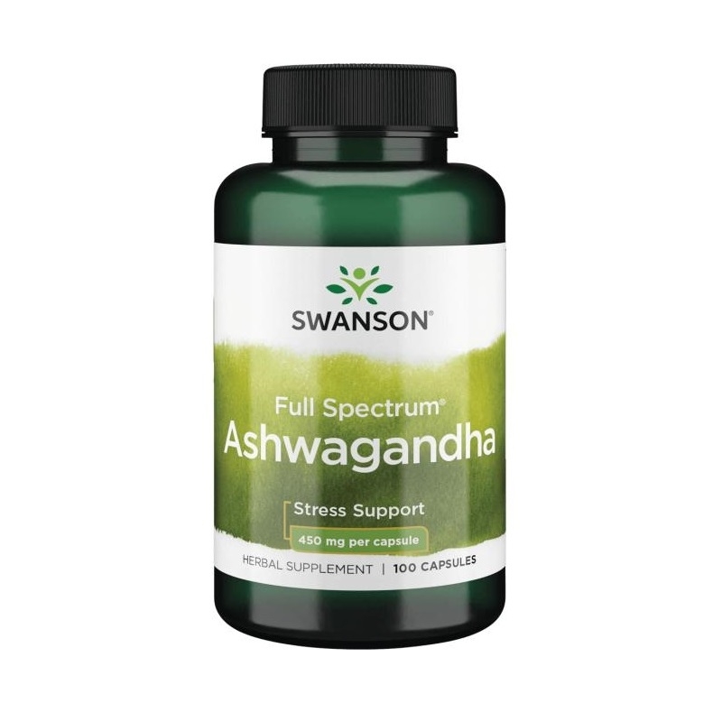 SWANSON Ashwagandha 450 mg 100 kaps.