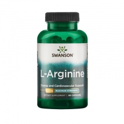 SWANSON Super Strength L-Arginine 850 mg 90 kap.