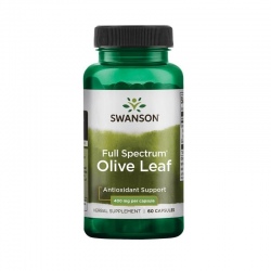 SWANSON Olive Leaf 400mg 60caps