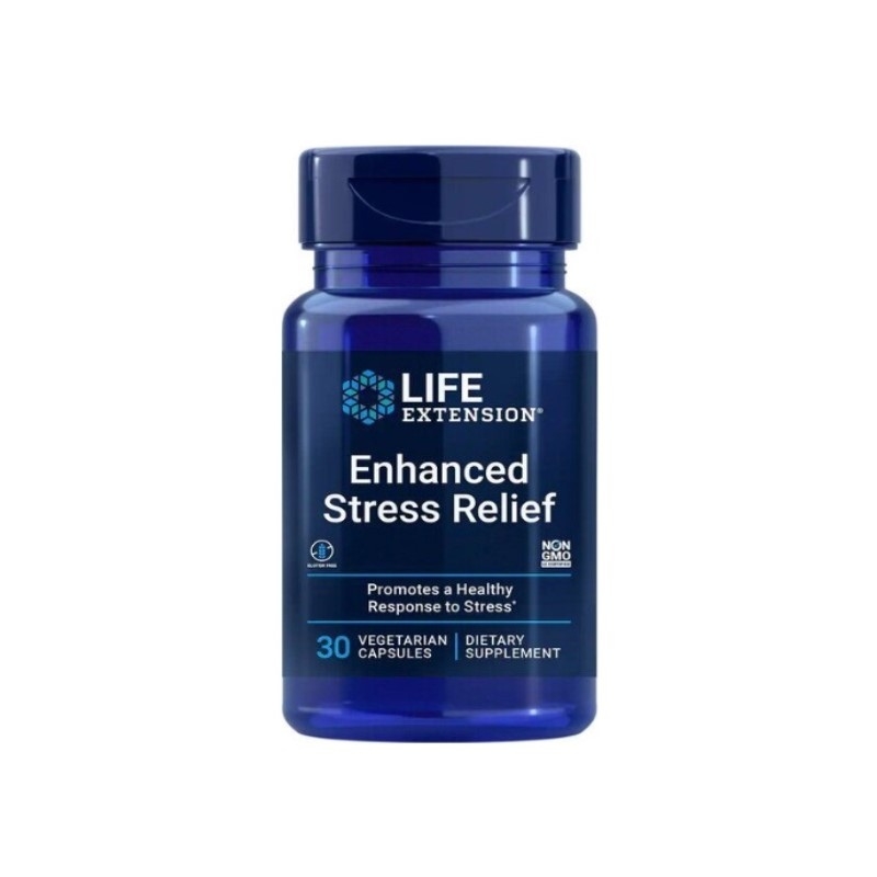 LIFE EXTENSION Enhanced Stress Relief 30 veg caps