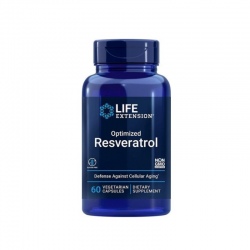 LIFE EXTENSION Optimized Resveratrol 60 veg caps.