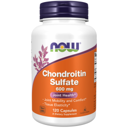 NOW FOODS Chondroitin Sulfate 600 mg 120 caps.