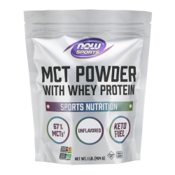 NOW FOODS MCT Powder with Whey Protein 454 g