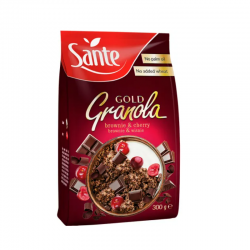 SANTE Gold Granola 300 g Brownie z Wiśnią