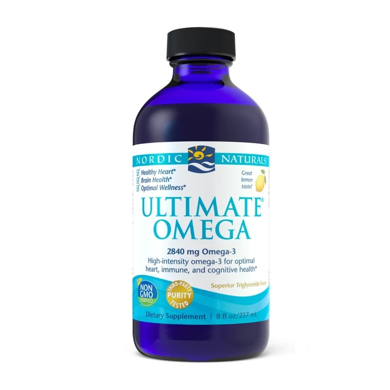 NORDIC NATURALS Ultimate Omega 2840 mg Cytryna 237 ml