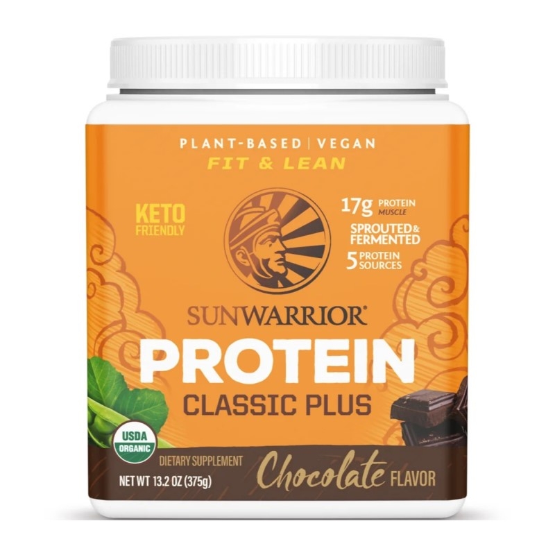 SUNWARRIOR Protein Classic Plus 375 g Czekolada