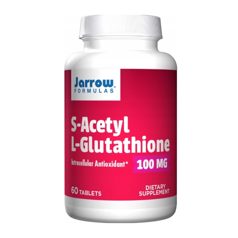 JARROW FORMULAS S-Acetyl L-Glutathione 100 mg 60 tabs.