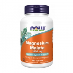 NOW Foods Magnesium Malate 1000 mg 180 tablets