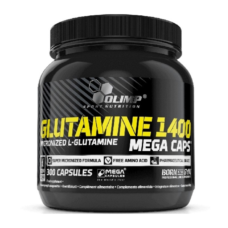OLIMP Glutamina Mega Caps 1400 mg 300 caps.