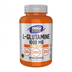 NOW Foods Glutamina 1000 mg 120 kaps.