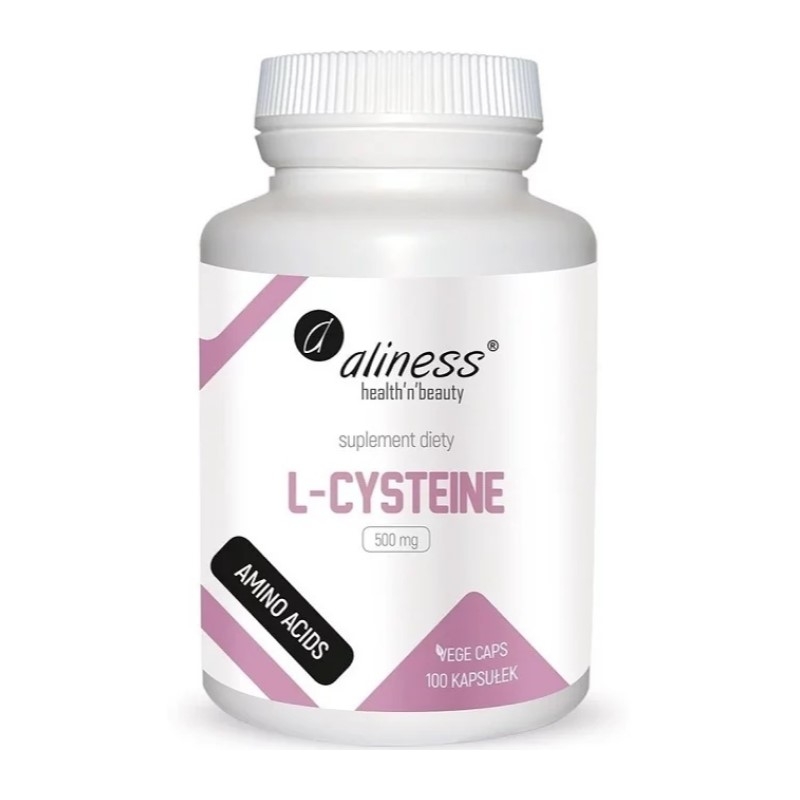 ALINESS L-Cysteine 500 mg 100 veg caps.