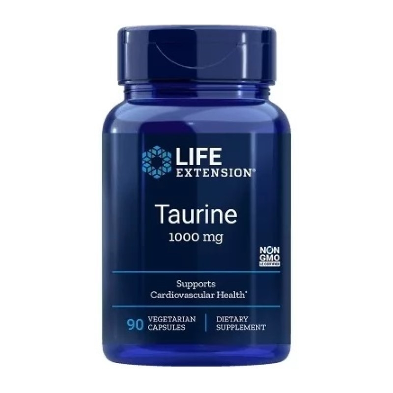 LIFE EXTENSION Taurine 1000mg 90 vcaps.