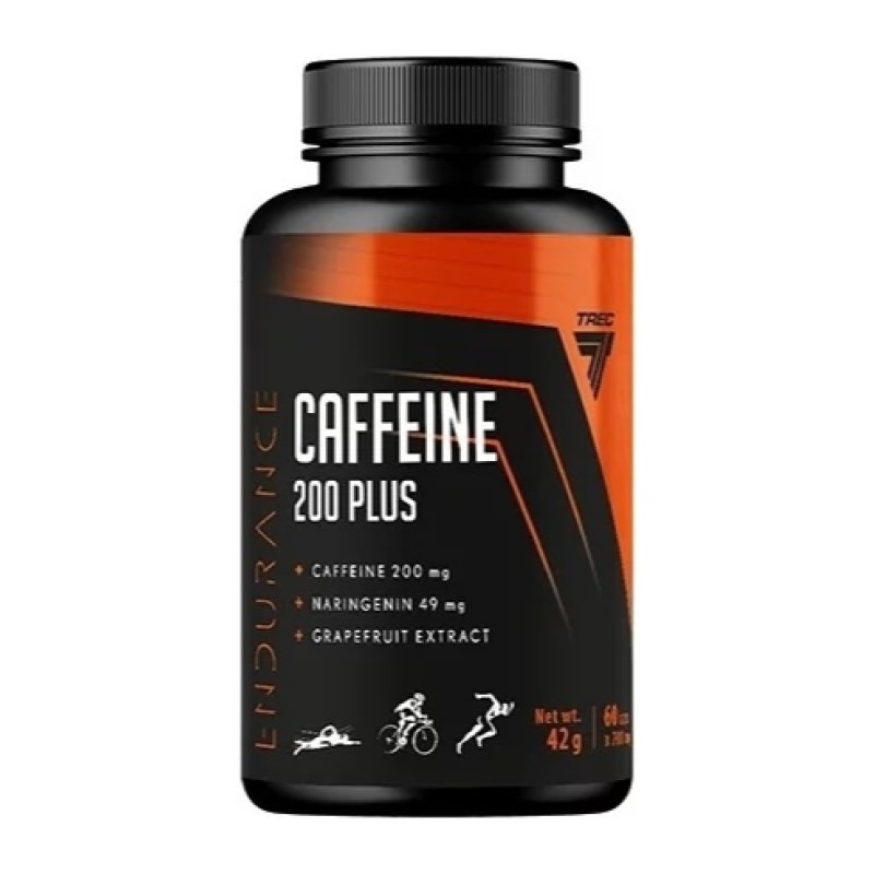 TREC Caffeine Plus 200mg 60 kaps.