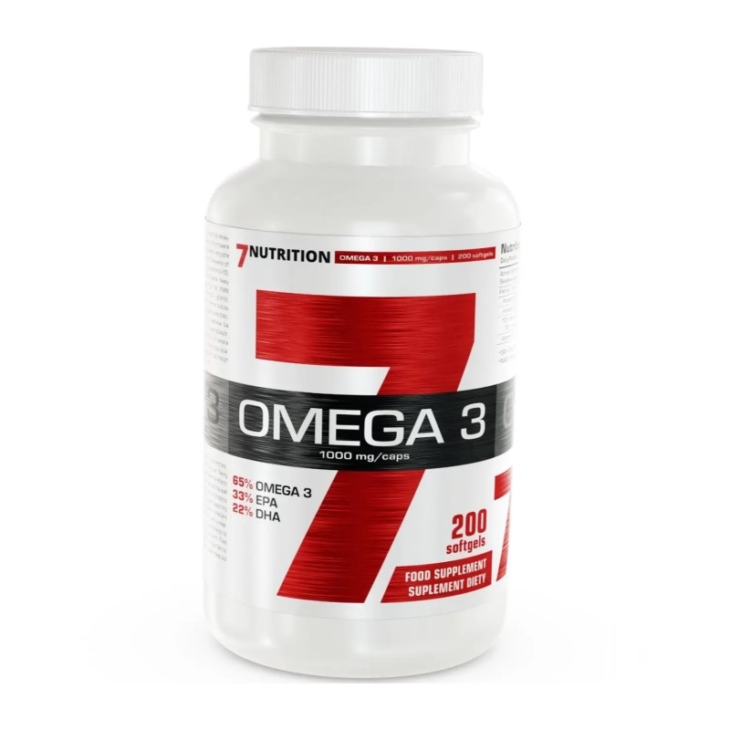 7NUTRITION Omega 3 1000 mg 200 softgels