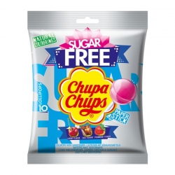 CHUPA CHUPS Sugar Free Opakowanie 10 szt x 11 g