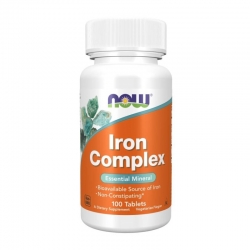 NOW Foods Iron Complex 100 tablets
