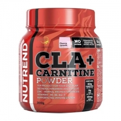 NUTREND CLA+Carnitine 300 g Wiśnia