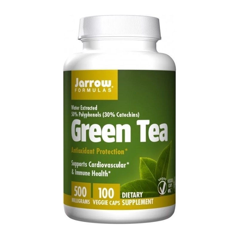JARROW FORMULAS Green Tea 500 mg 100 veg caps.