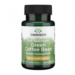 SWANSON Full Spectrum Green Coffee Bean 400 mg 60 capsules